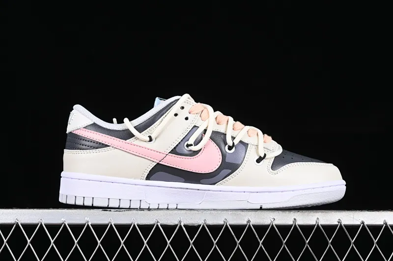 All Categories Nk SB Dunk Series Nk SB Dunk Low Low-top Sneakers Nk Dunk Low Panda Prank-Summer Theme Pink Lover Smoked Cappuccino SB Strappy Low-top Casual Sneakers FD1232-002